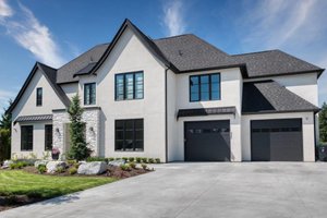 Dream House Plan - European Exterior - Front Elevation Plan #1086-16