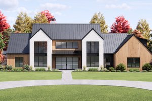 Modern Exterior - Front Elevation Plan #1096-161
