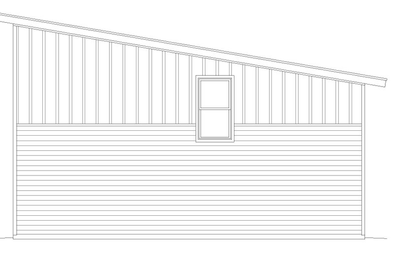 Dream House Plan - Exterior - Other Elevation 1 for Country House Plan #932-92, 1 bath