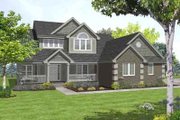 Traditional Style House Plan - 3 Beds 2.5 Baths 2150 Sq/Ft Plan #50-256 