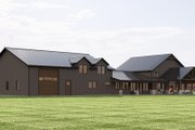 Barndominium Style House Plan - 3 Beds 2.5 Baths 3884 Sq/Ft Plan #1064-371 