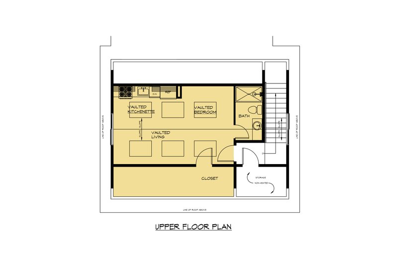 Home Plan - Floor Plan - Upper Floor for European House Plan #1066-273 - 6 bed, 4.5 bath