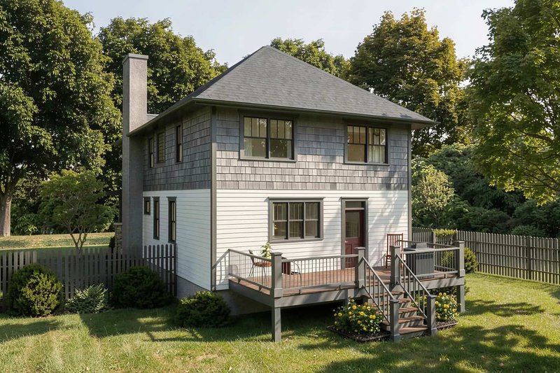 Architectural House Design - Exterior - Other Elevation for Craftsman House Plan #79-301 - 3 bed, 2.5 bath