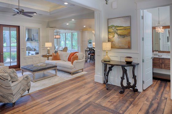 Interior - Family Room 1 for Country House Plan #928-13 - 3 bed, 3.5 bath