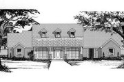 Traditional Style House Plan - 4 Beds 3 Baths 4092 Sq/Ft Plan #62-124 