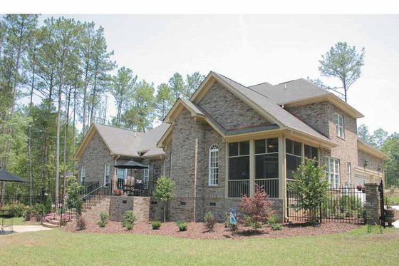 Exterior - Rear Elevation for Colonial House Plan #927-587 - 4 bed, 4 bath