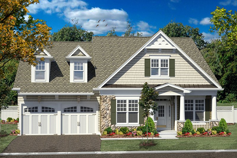 Home Plan - Craftsman Exterior - Front Elevation Plan #316-282