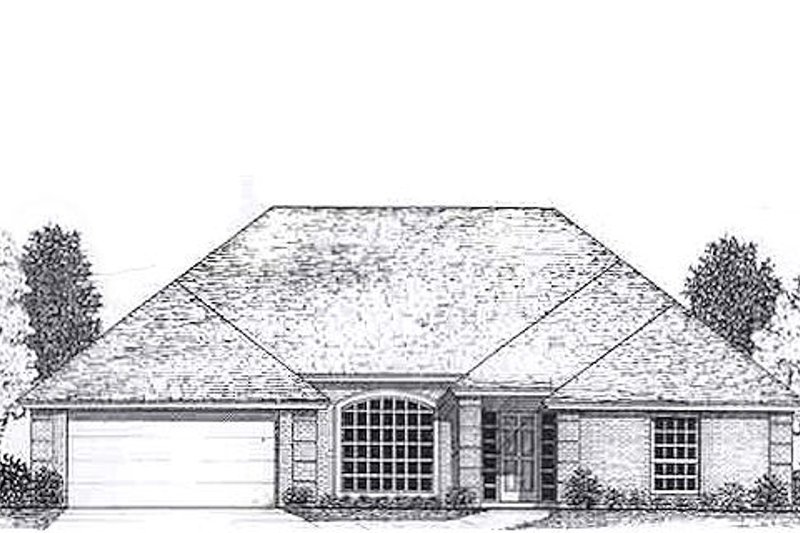 Traditional Style House Plan - 3 Beds 2 Baths 1926 Sq/Ft Plan #310-792