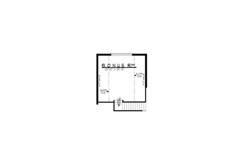 Dream House Plan - Floor Plan - Other Floor for Traditional House Plan #62-117 - 4 bed, 2 bath
