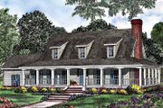 Country Style House Plan - 3 Beds 2.5 Baths 3060 Sq/Ft Plan #17-3104 