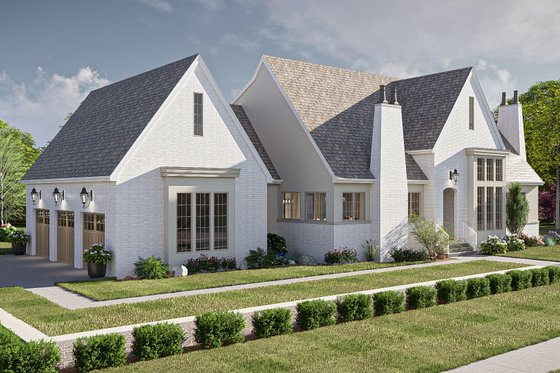 Exterior - Other Elevation for Cottage House Plan #455-598 - 4 bed, 3.5 bath