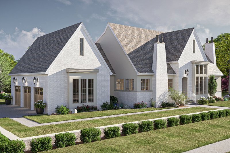 Architectural House Design - Exterior - Other Elevation for Cottage House Plan #455-598 - 4 bed, 3.5 bath