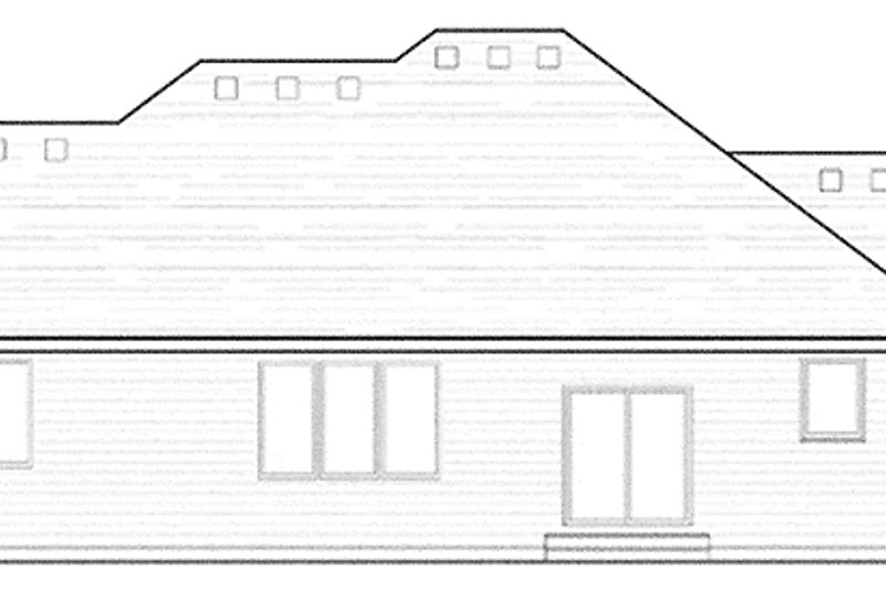 Home Plan - Exterior - Rear Elevation for Craftsman House Plan #51-982 - 3 bed, 2.5 bath