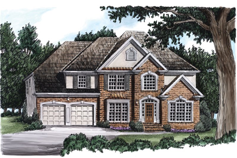 Home Plan - Country Exterior - Front Elevation Plan #927-83