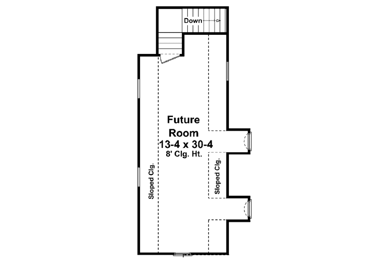 Architectural House Design - Floor Plan - Other Floor for Country House Plan #21-412 - 4 bed, 3 bath