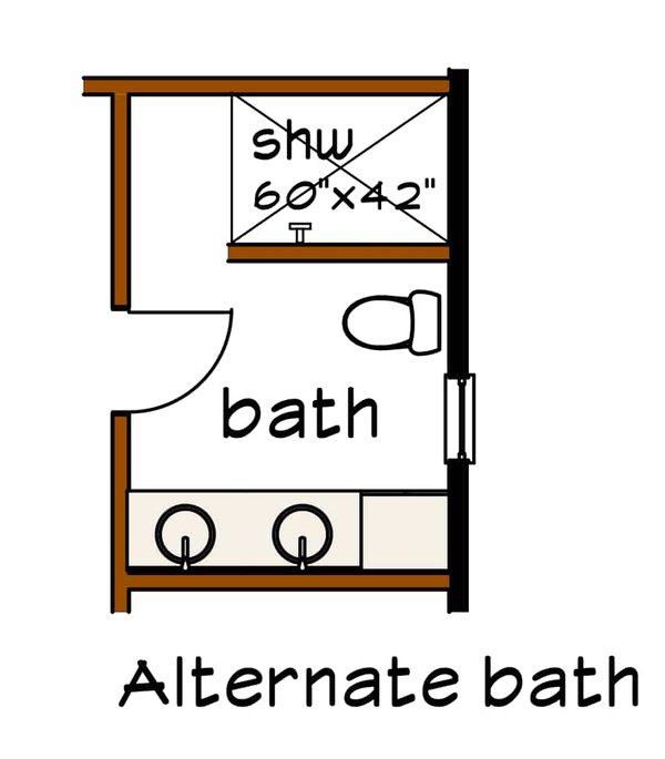 Bungalow Floor Plan - Other Floor Plan #79-213