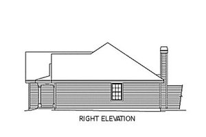 Exterior - Other Elevation 1 for Traditional House Plan #57-142 - 3 bed, 2 bath