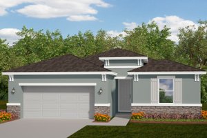 Traditional Exterior - Front Elevation Plan #1058-251