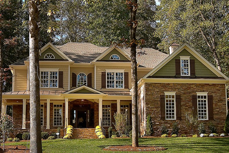 Dream House Plan - Classical Exterior - Front Elevation Plan #927-645