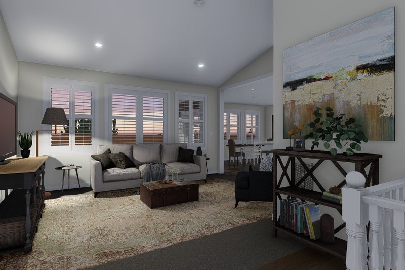 Architectural House Design - Interior - Other for Ranch House Plan #1060-11 - 6 bed, 3.5 bath