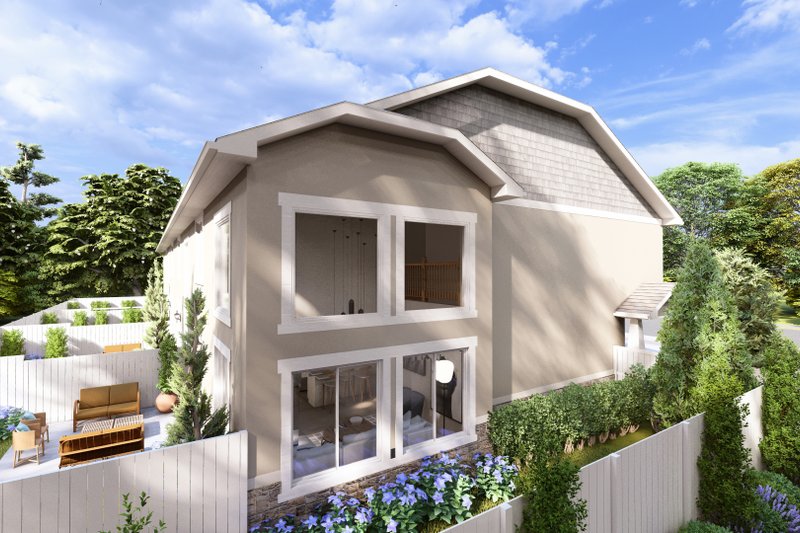 House Design - Exterior - Other Elevation for Craftsman House Plan #1060-313 - 3 bed, 2.5 bath