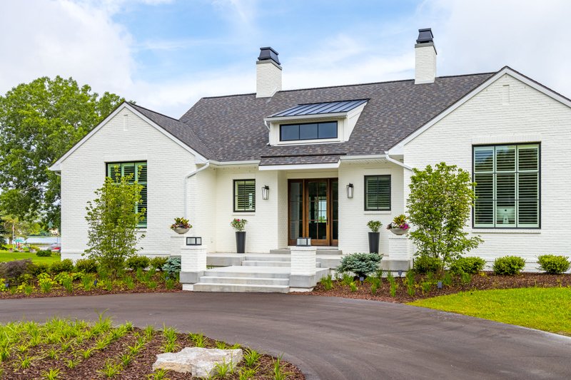 House Plan Design - Exterior - Front Elevation 3 for Farmhouse House Plan #928-369 - 5 bed, 3.5 bath