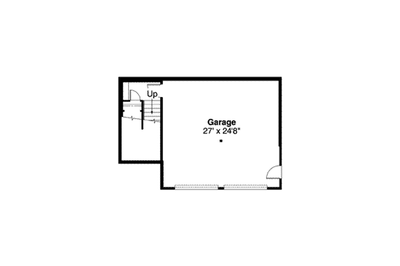 House Plan Design - Floor Plan - Lower Floor for Craftsman House Plan #124-533 - 3 bed, 2.5 bath