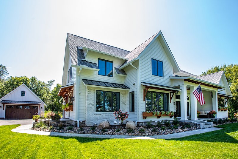 Home Plan - Exterior - Front Elevation 6 for Farmhouse House Plan #51-1132 - 4 bed, 4.5 bath