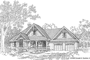 Victorian Style House Plan - 3 Beds 2 Baths 1511 Sq/Ft Plan #929-427 