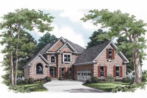 Traditional Exterior - Front Elevation Plan #927-593