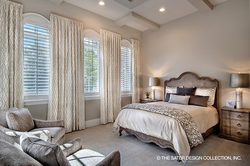 Dream House Plan - Interior - Bedroom for Mediterranean House Plan #930-449 - 3 bed, 3.5 bath