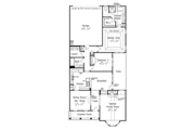 Country Style House Plan - 2 Beds 2 Baths 1610 Sq/Ft Plan #927-296 