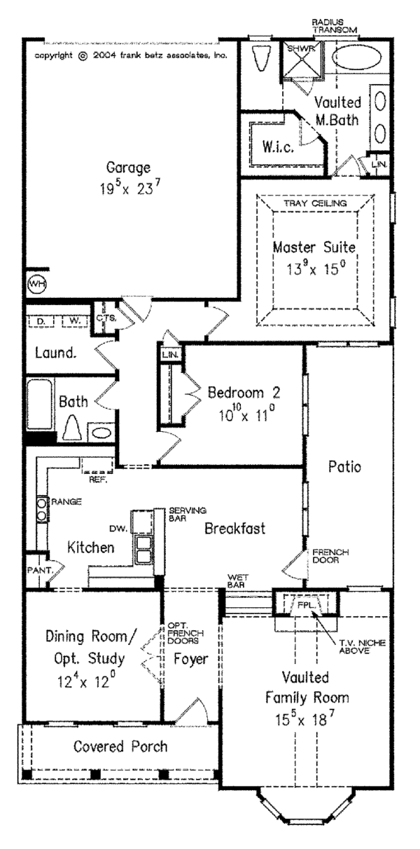House Plan Design - Country Floor Plan - Main Floor Plan #927-296