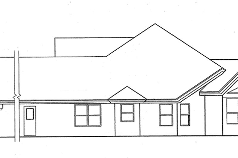 Home Plan - Exterior - Other Elevation for Mediterranean House Plan #417-787 - 3 bed, 3 bath
