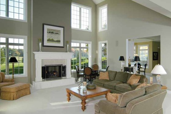 Interior - Family Room 3 for Traditional House Plan #928-222 - 3 bed, 3.5 bath