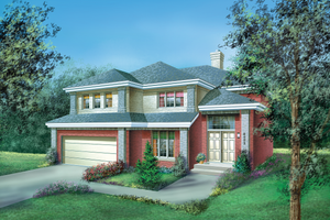 Traditional Exterior - Front Elevation Plan #25-2019