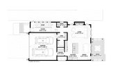 Contemporary Style House Plan - 3 Beds 3.5 Baths 3721 Sq/Ft Plan #928-387 