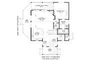 Farmhouse Style House Plan - 3 Beds 2.5 Baths 1900 Sq/Ft Plan #932-702 