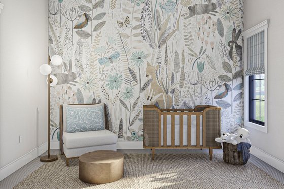 Interior - Bedroom 3 for Barndominium House Plan #455-662 - 3 bed, 2 bath