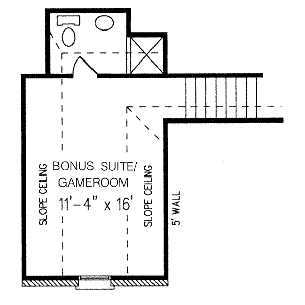 European Floor Plan - Other Floor Plan #410-363