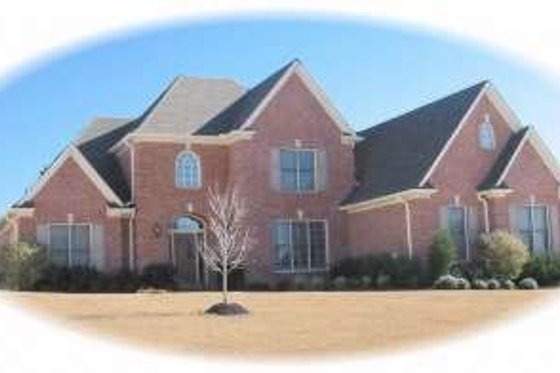 Exterior - Front Elevation for European House Plan #81-1008 - 3 bed, 2.5 bath