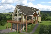 Traditional Style House Plan - 3 Beds 2.5 Baths 2254 Sq/Ft Plan #932-440 