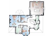 European Style House Plan - 3 Beds 3.5 Baths 3881 Sq/Ft Plan #23-844 