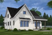 Farmhouse Style House Plan - 3 Beds 3.5 Baths 2385 Sq/Ft Plan #51-1508 Exterior 