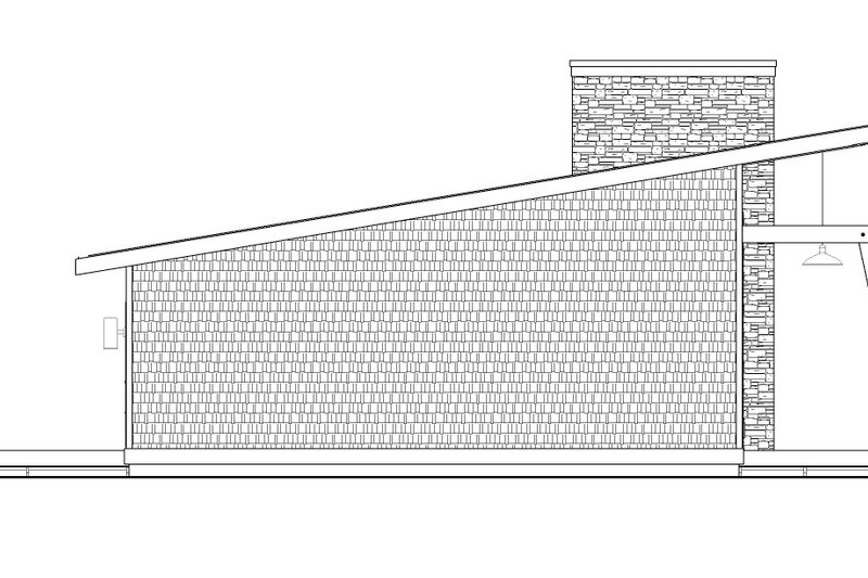 Home Plan - Exterior - Other Elevation for Cabin House Plan #1114-6 - 3 bed, 2 bath