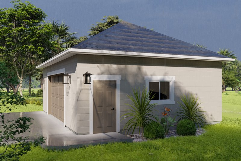 Architectural House Design - Exterior - Other Elevation 1 for Traditional House Plan #1060-91, 0 bath