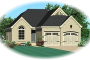 Traditional Style House Plan - 3 Beds 2 Baths 1514 Sq/Ft Plan #81-13672 