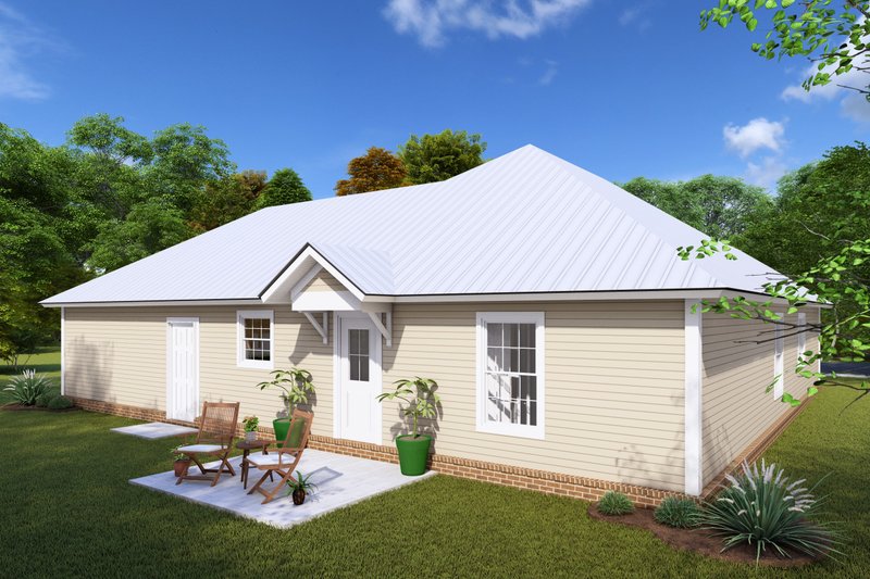 Home Plan - Exterior - Other Elevation 2 for Traditional House Plan #20-1888 - 3 bed, 2 bath