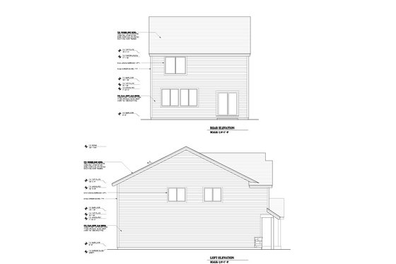 Exterior - Other Elevation 1 for Craftsman House Plan #53-687 - 4 bed, 2.5 bath