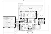 Modern Style House Plan - 4 Beds 3 Baths 3934 Sq/Ft Plan #928-396 